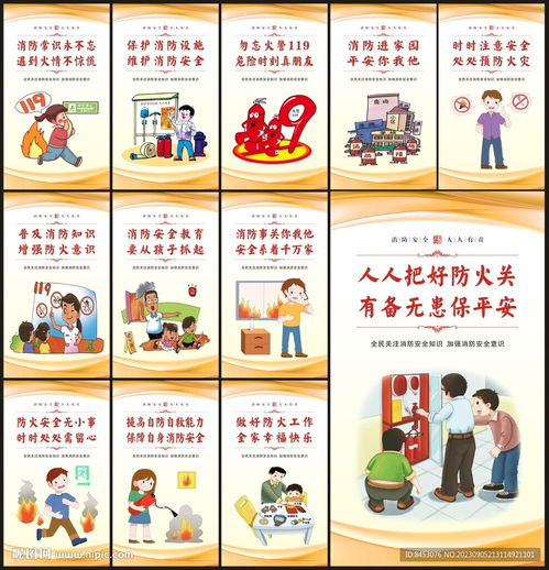 消防安全標語設(shè)計圖